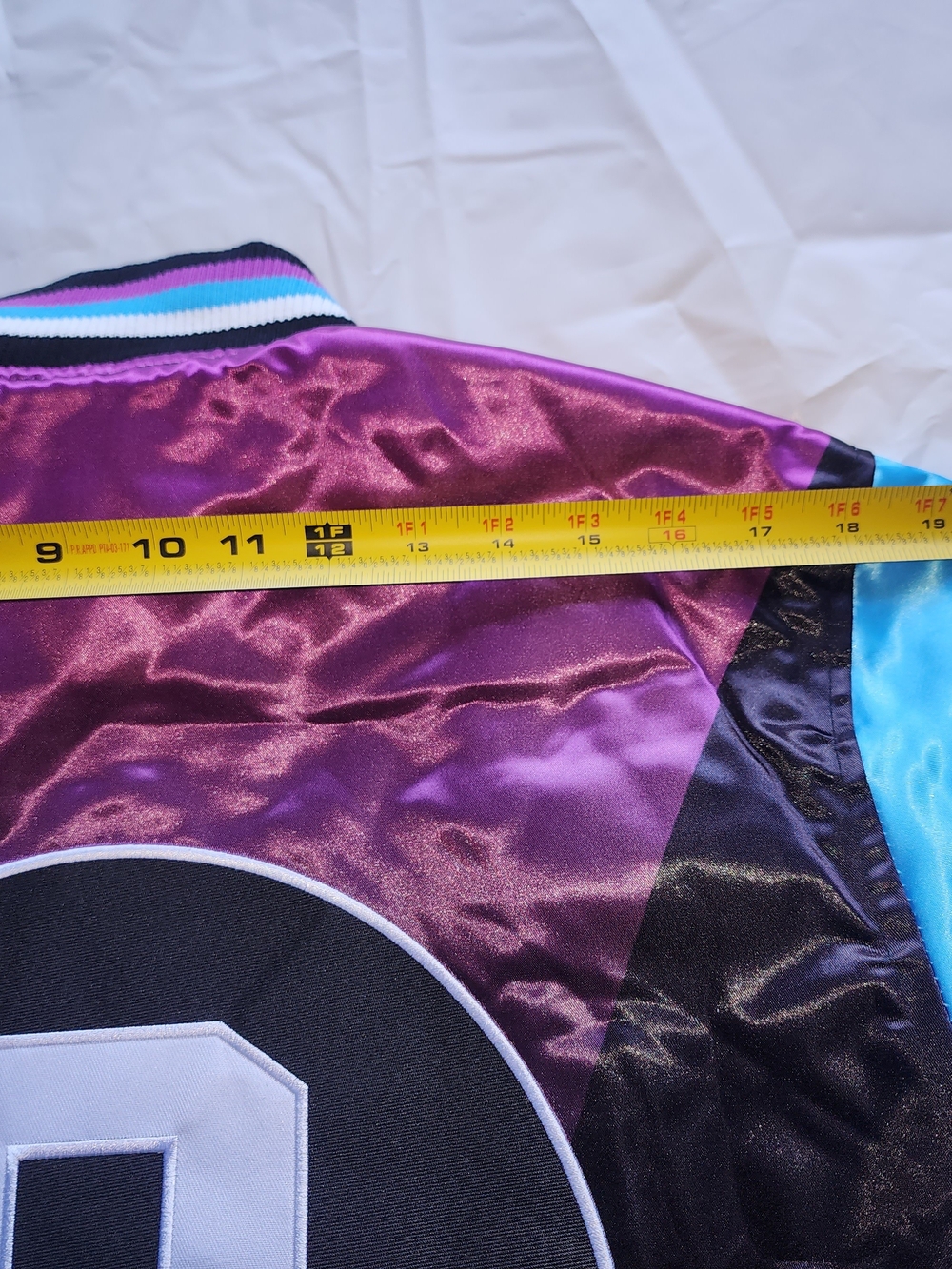 HEATHER CLASSICS MEN'S MARTIN DAMN GINA SATIN JACKET BLACK/PURPLE SIZE SMALL NWT - Picture 11 of 14